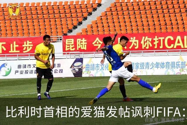 比利时首相的爱猫发帖讽刺FIFA：“红牌？”我照样继续踢！
